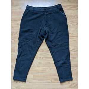 Nike Athletic Sweatpants Black Size XL Athletic Pants 16W 25 Inseam